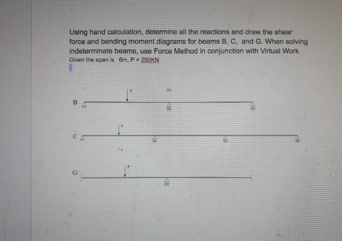 Explain how to solve Using hand calculation,