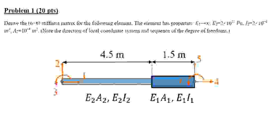 Problem 1 ( 2 0 pts )