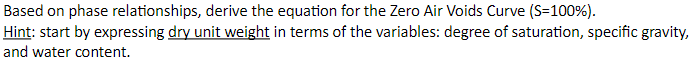 Based on phase relationships, derive the equation