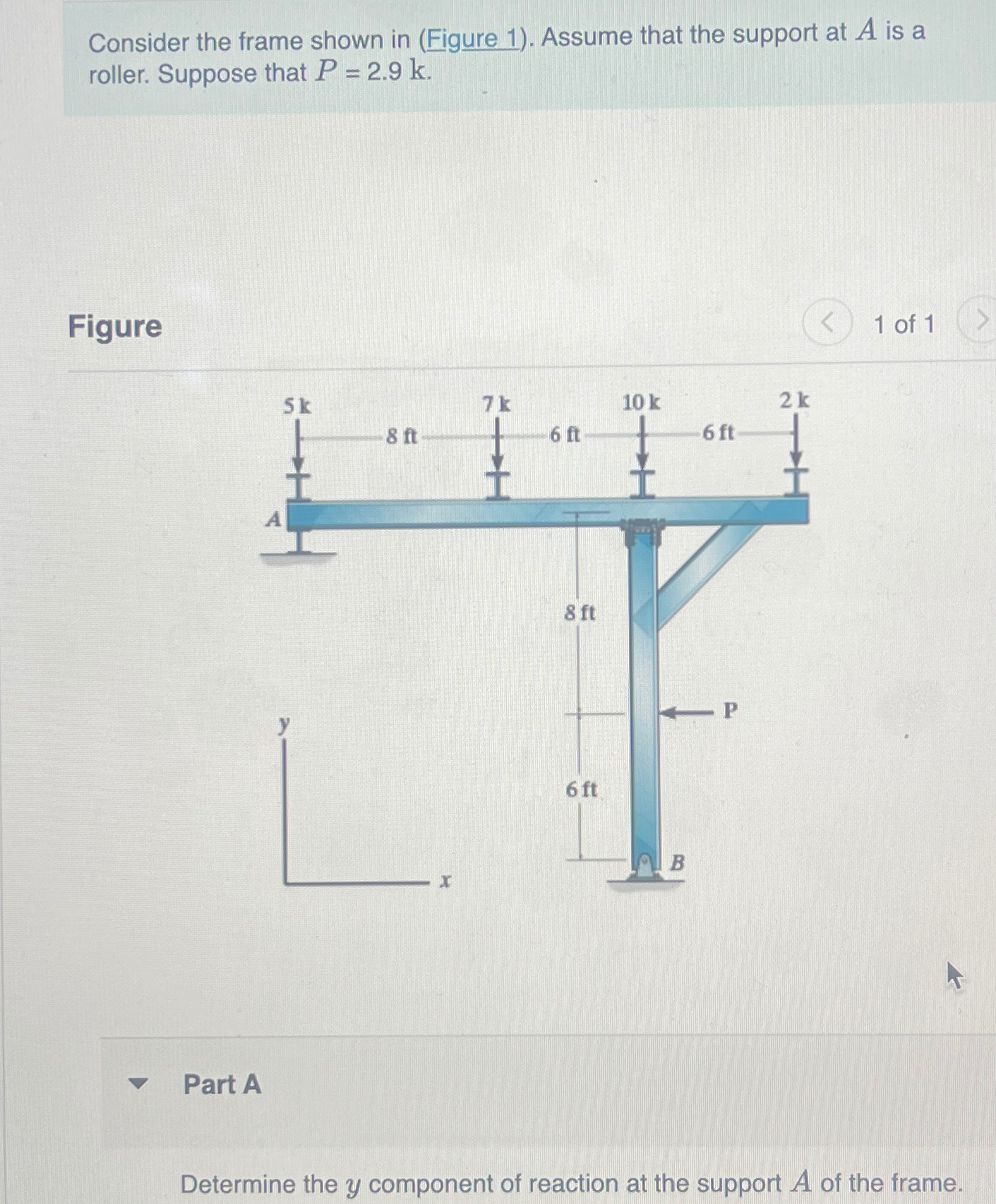 Consider the frame shown in ( Figure 1 ) . Assume