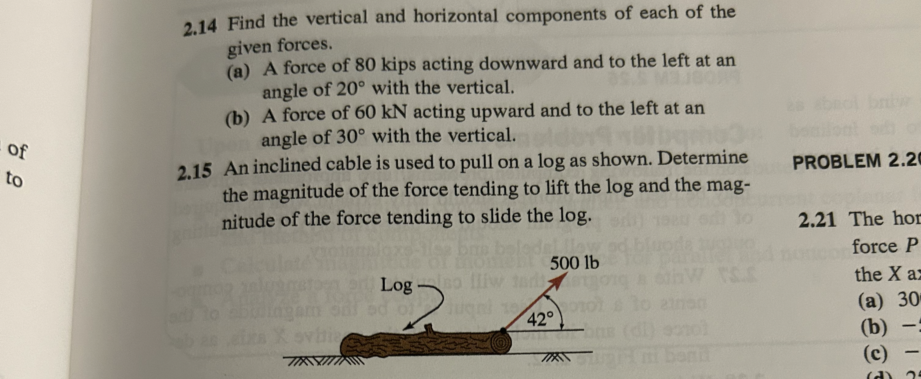2 . 1 4 Find the vertical and horizontal