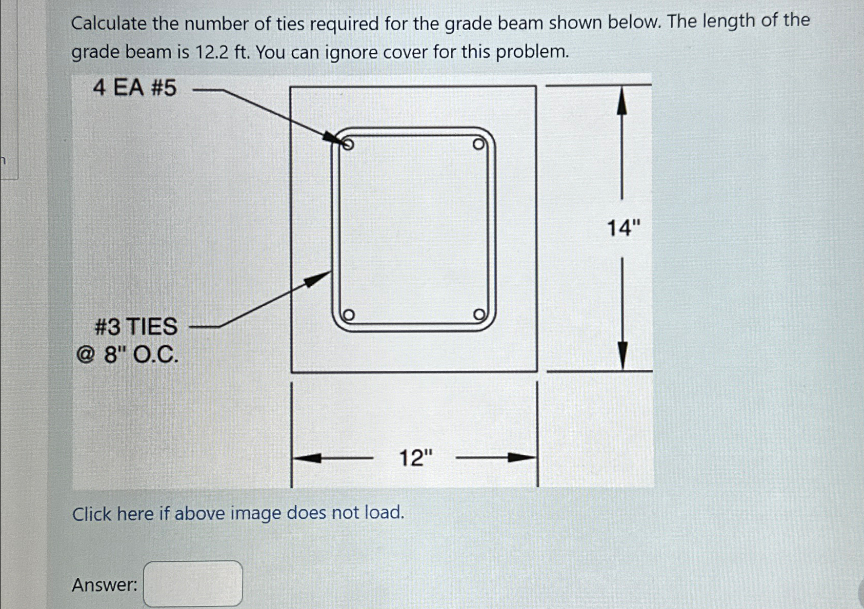 Calculate the number of ties required for the
