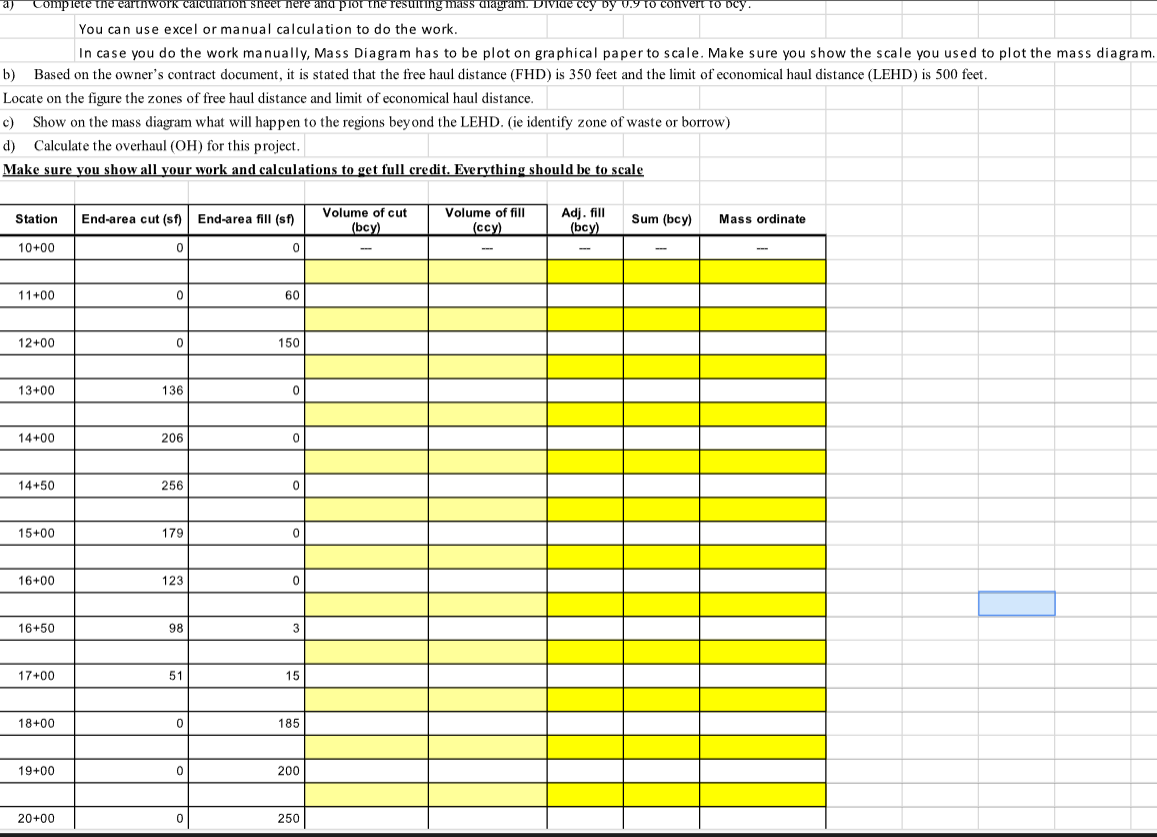 You can use excel or manual calculation to do the