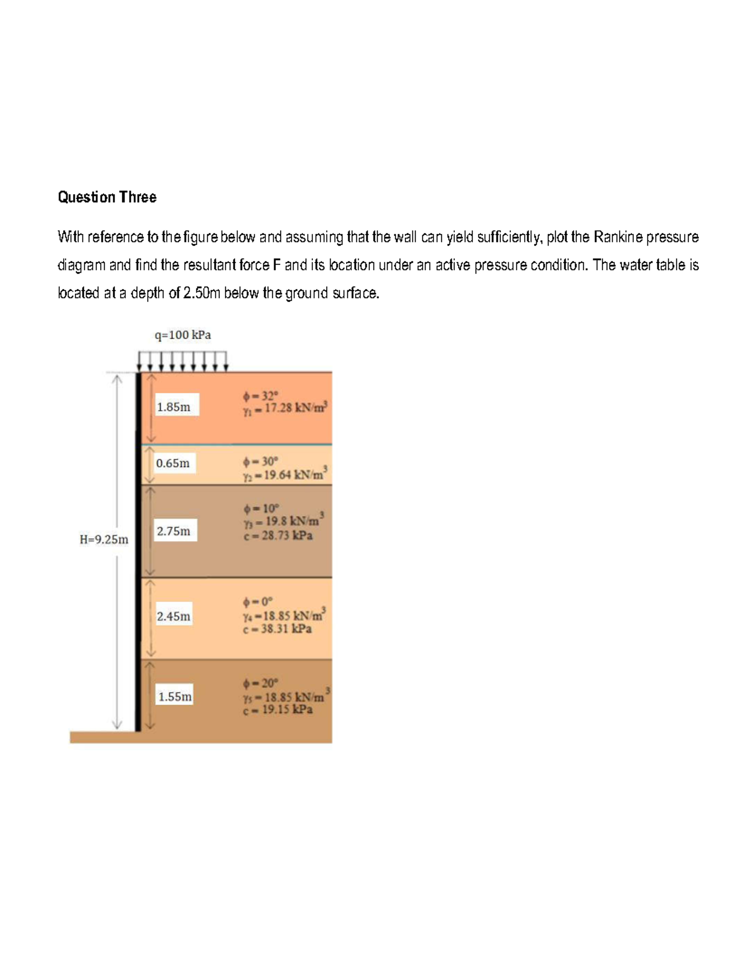 With reference to the figure below and assuming