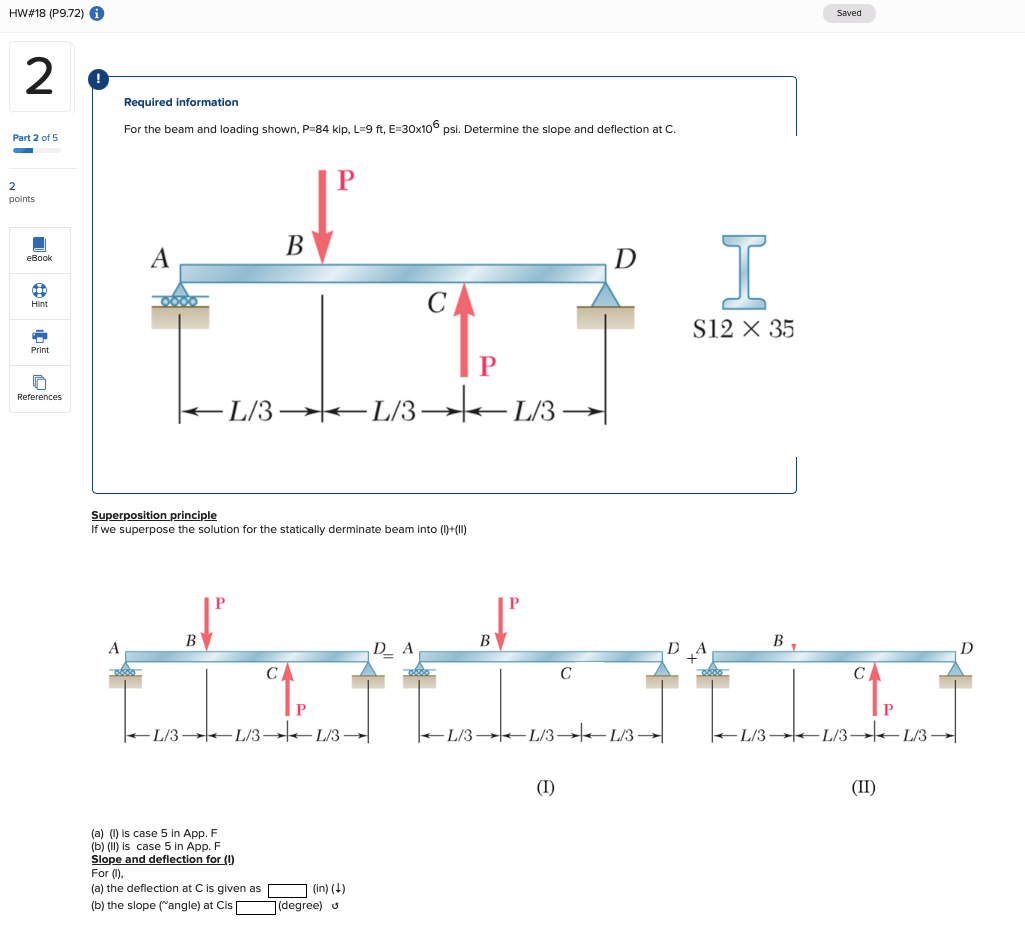 Superposition principle If we superpose the