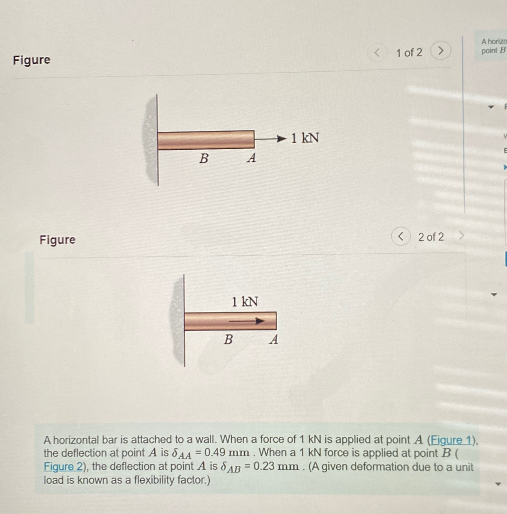 A horizontal bar is attached to a wall. When a