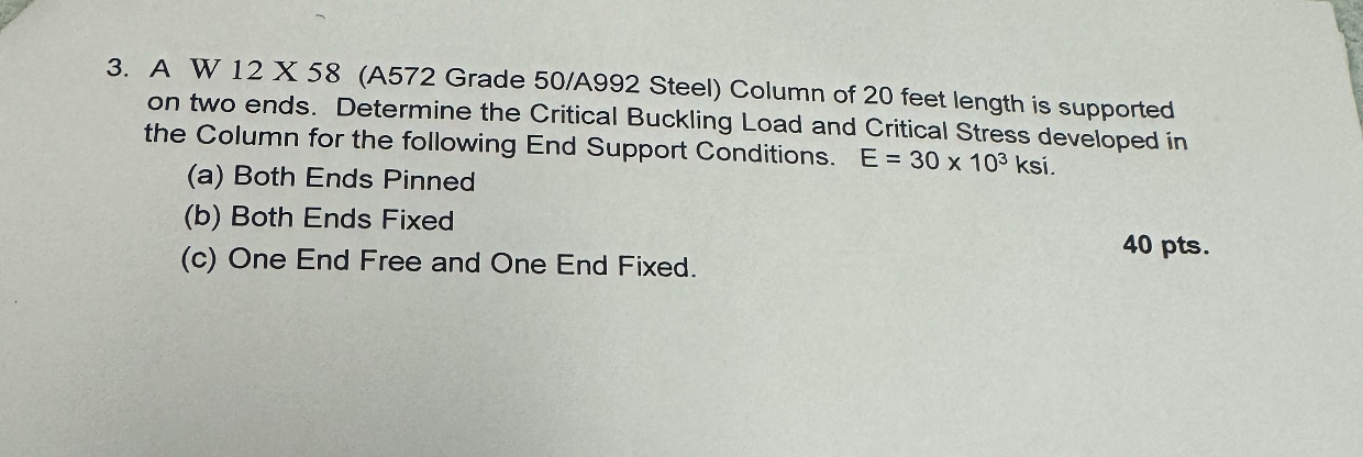 A W 1 2 5 8 ( A 5 7 2 Grade 5 0 / A 9 9 2 Steel )