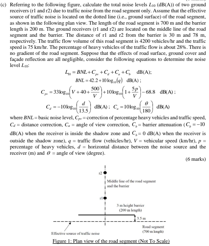 ( c ) Referring to the following figure,