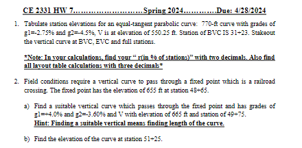 SOLVE STEP BY STEP EXPLANATION: Tabulate station