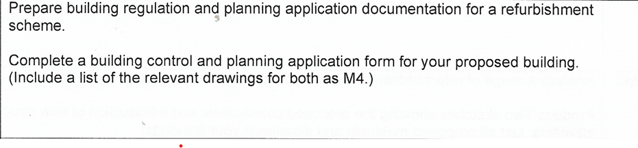 Prepare building regulation and planning