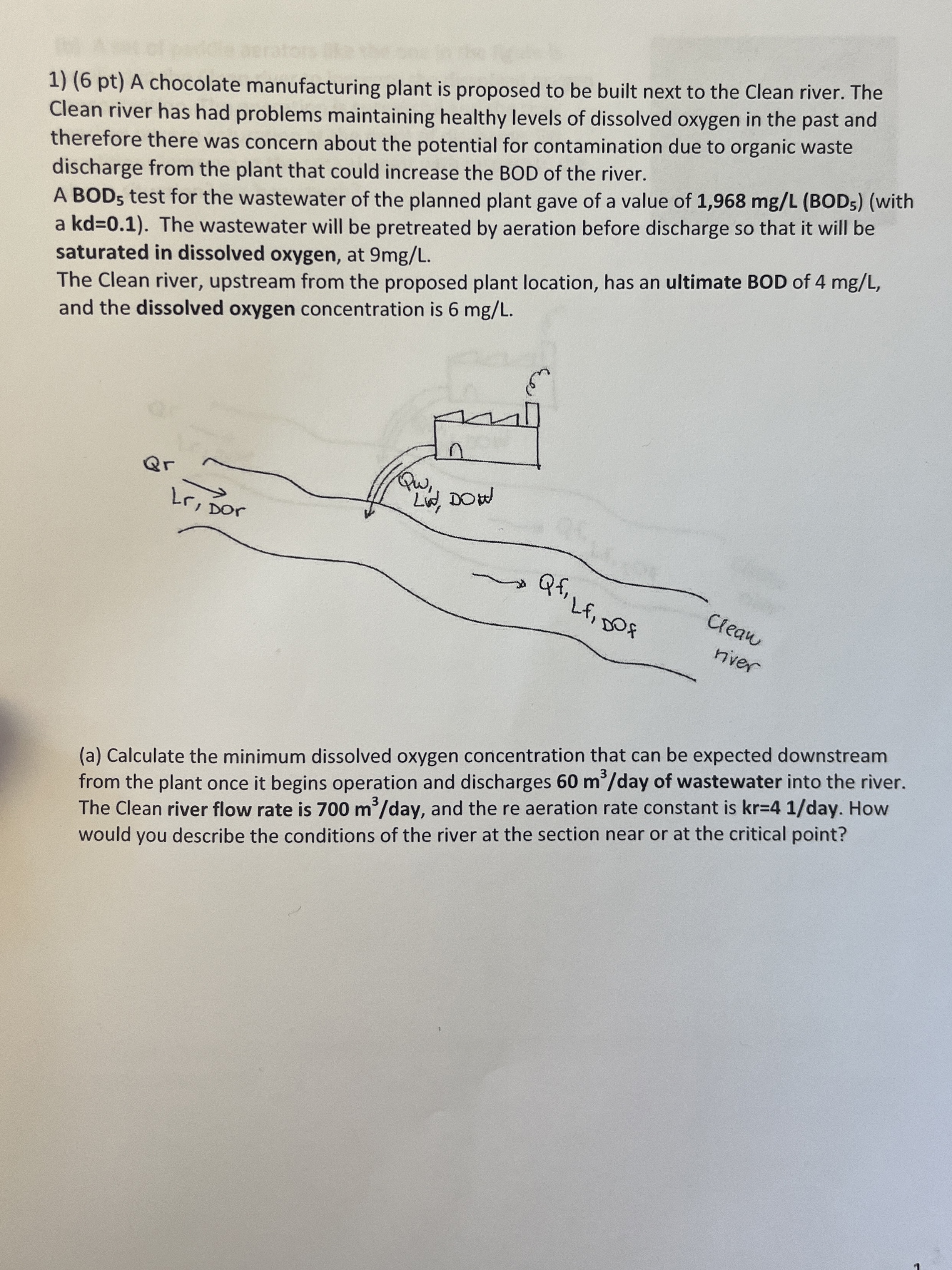 ( 6 pt ) A chocolate manufacturing plant is