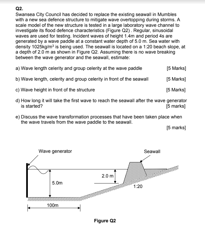 Q 2 . Swansea City Council has decided to replace