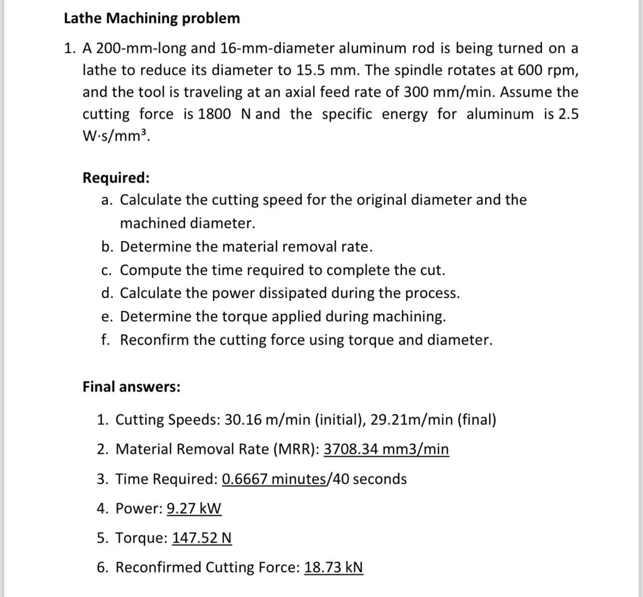 Lathe Machining problem A 2 0 0 - mm - long and 1