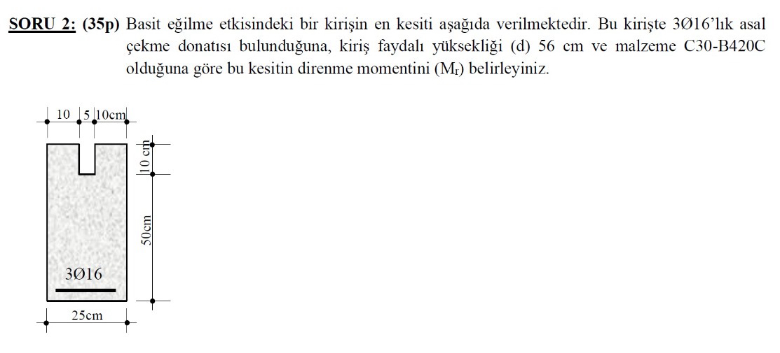 SORU 2 : ( 3 5 p ) Basit e ilme etkisindeki bir