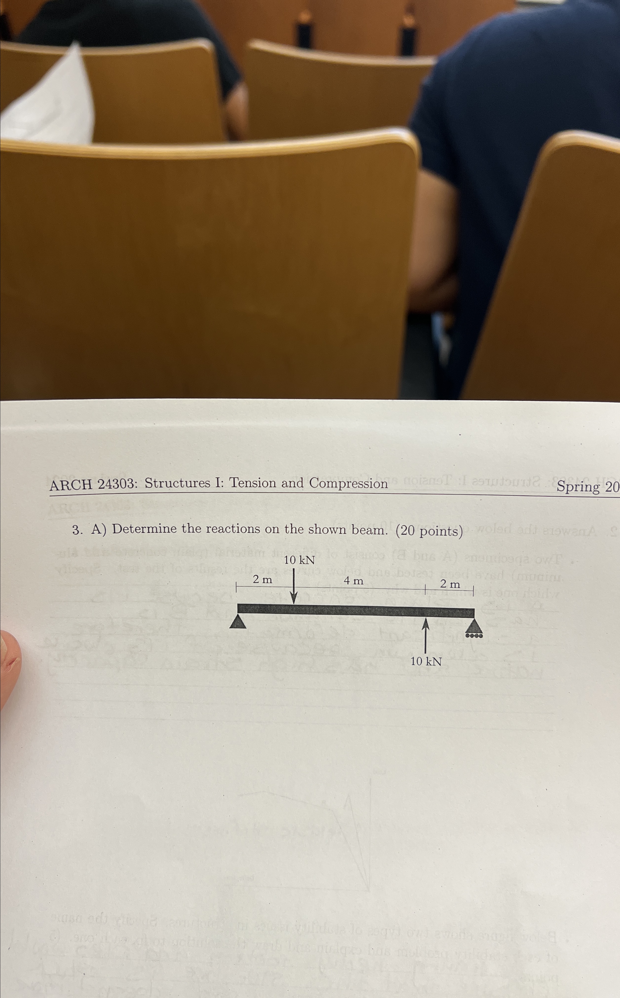 ARCH 2 4 3 0 3 : Structures I: Tension and