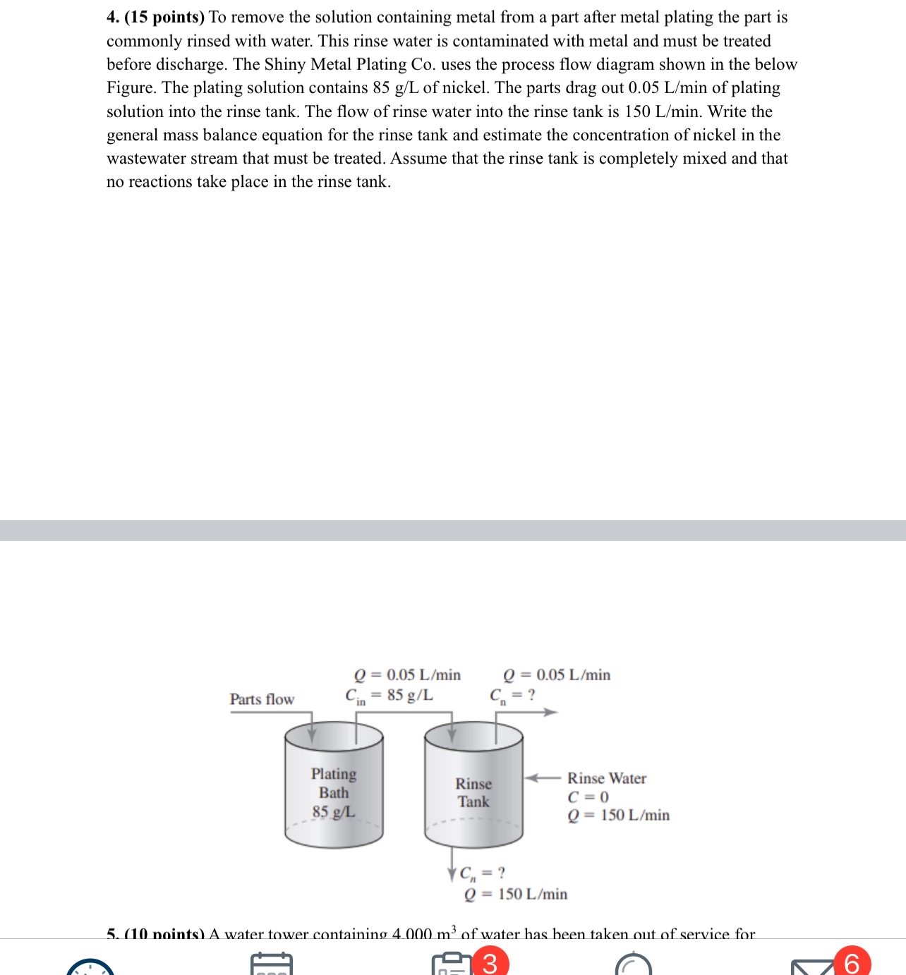 ( 1 5 points ) To remove the solution containing