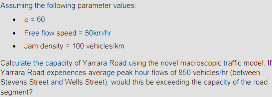 The section of road is 3 9 5 metres long