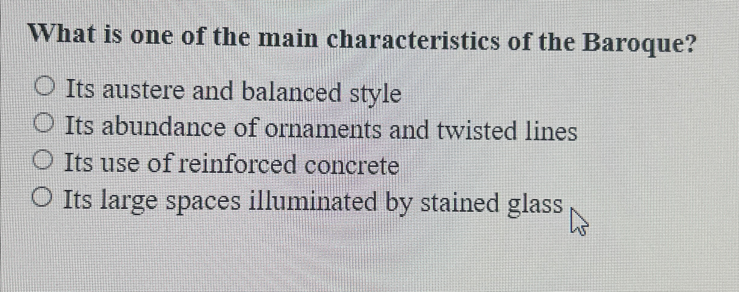 What is one of the main characteristics of the