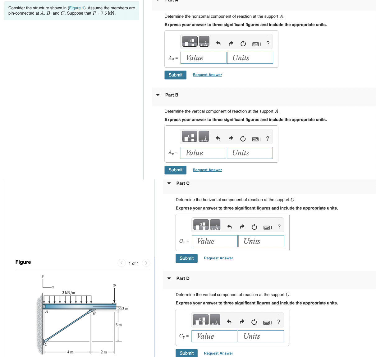 Consider the structure shown in ( Figure 1 ) .