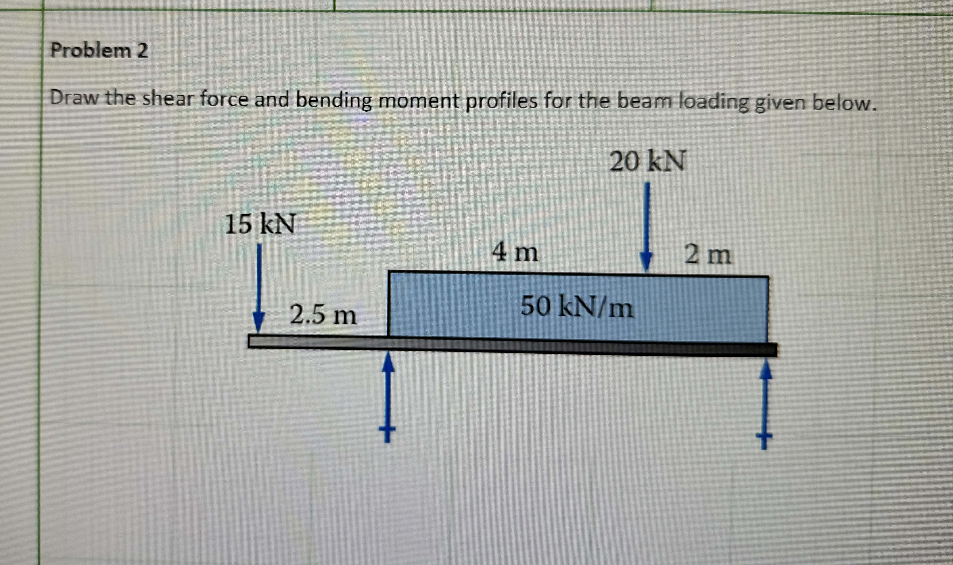 Problem 2 Can someone help with this one? Draw