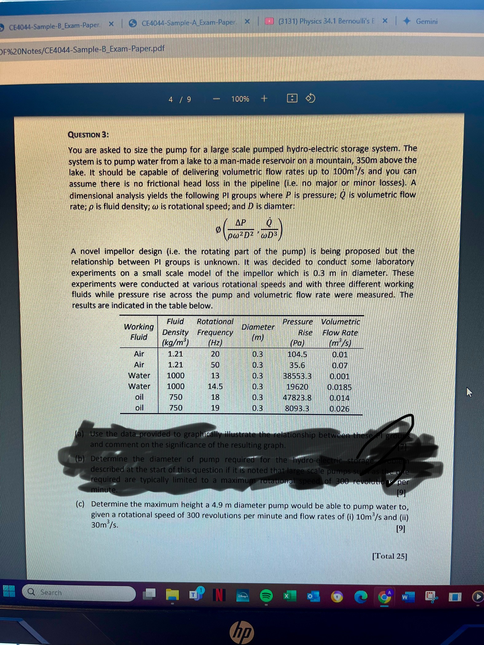 Question 3 : ONLY HAVE TO ANSWER PART ( C ) PLZ