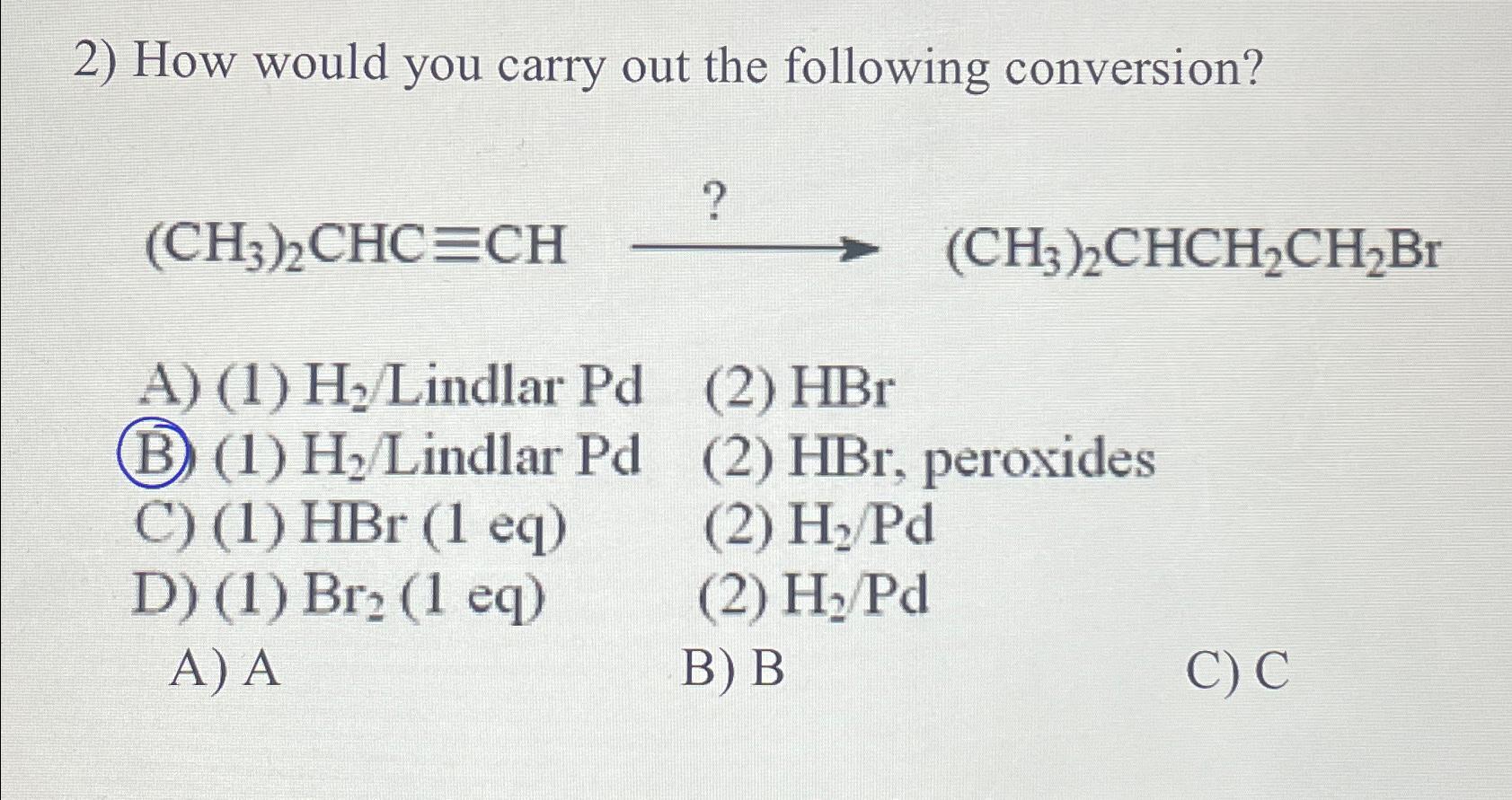 How would you carry out the following