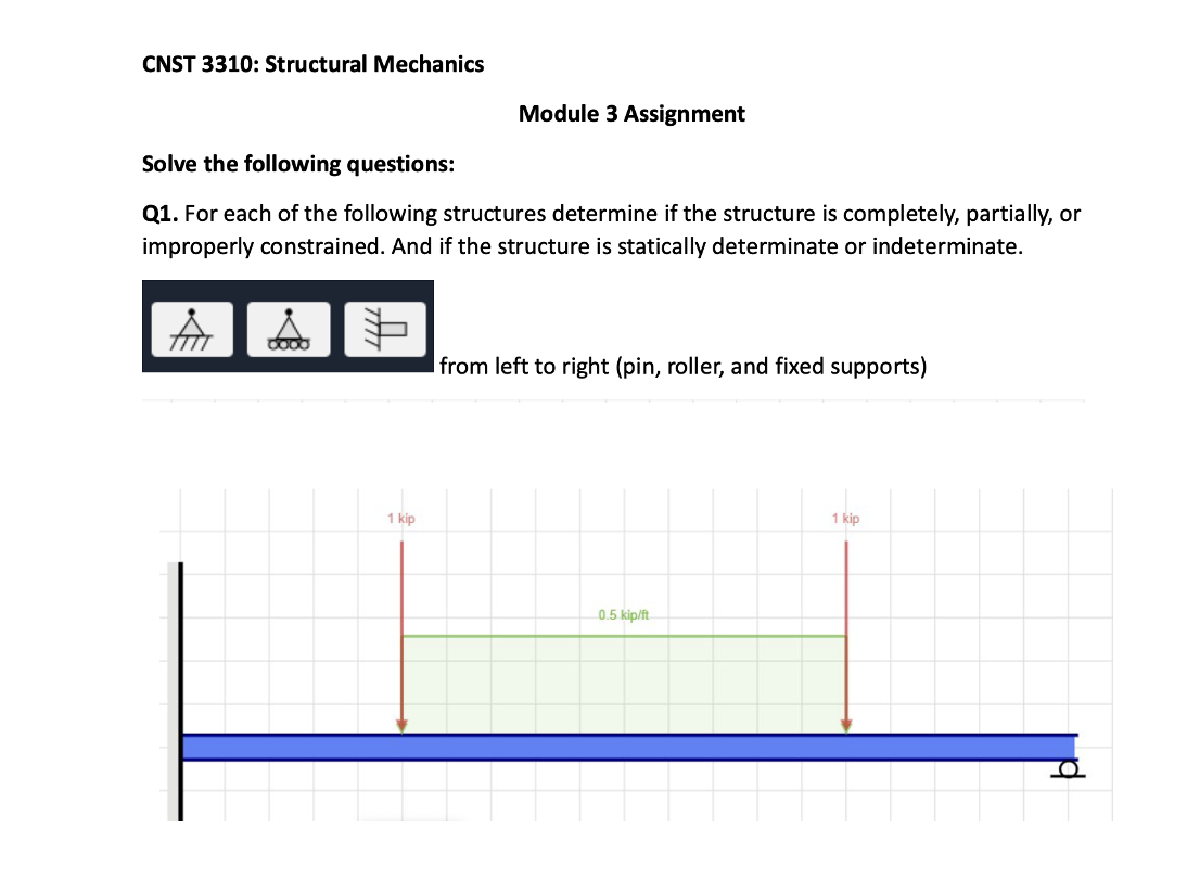 CNST 3 3 1 0 : Structural Mechanics Module 3