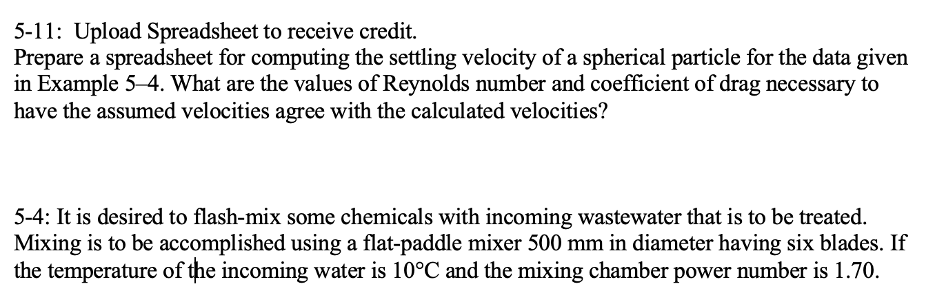 5 - 4 : It is desired to flash - mix some