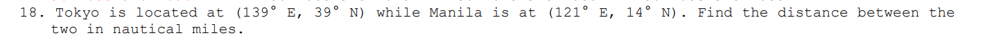 Tokyo is located at ( 1 3 9 E , 3 9 N ) while