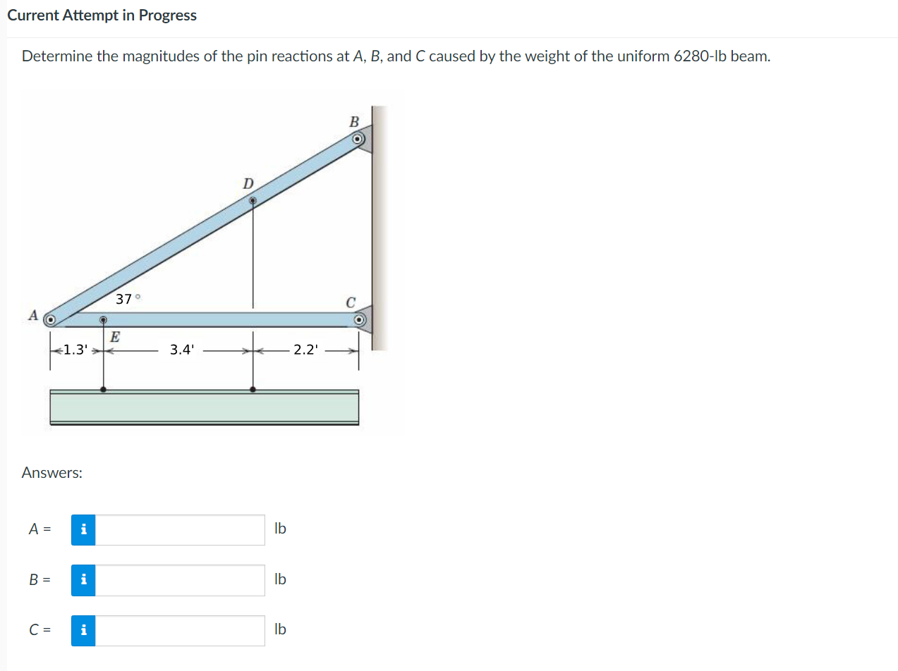 Current Attempt in Progress Determine the