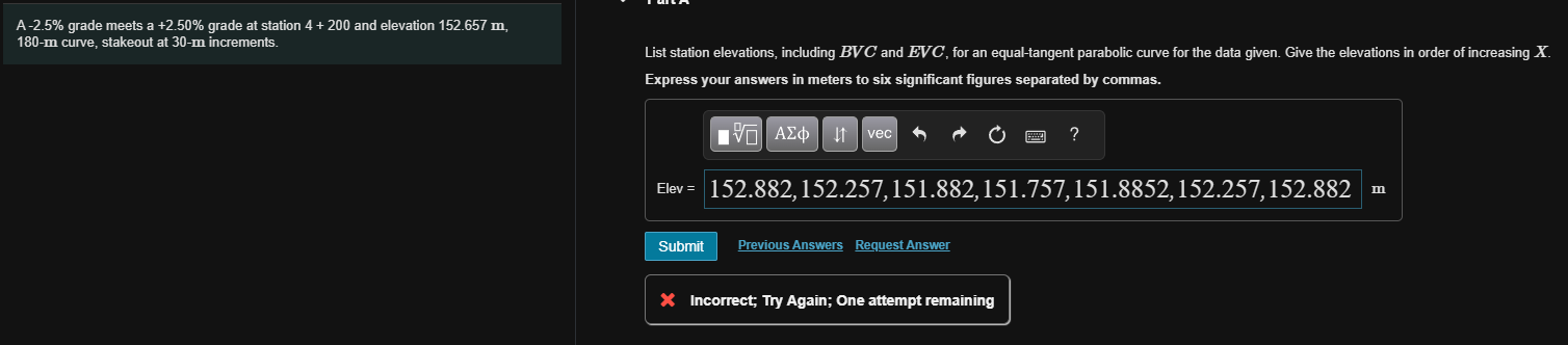 A - 2 . 5 % grade meets a + 2 . 5 0 % grade at