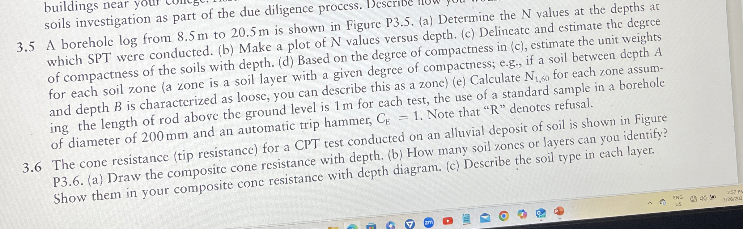 buildings near your soils investigation as part