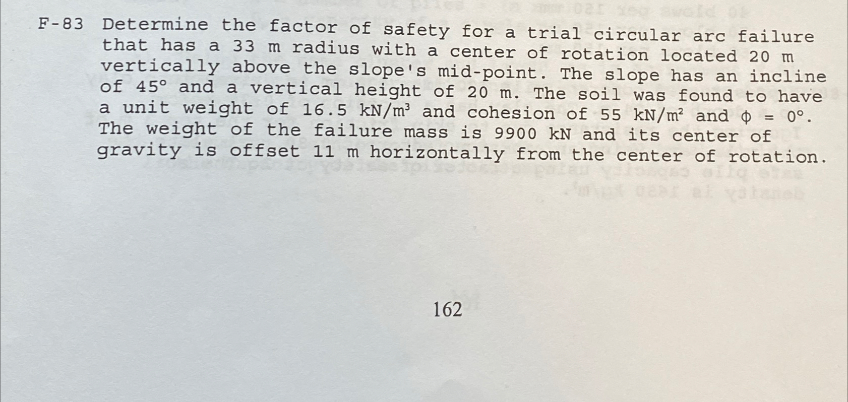 F - 8 3 Determine the factor of safety for a