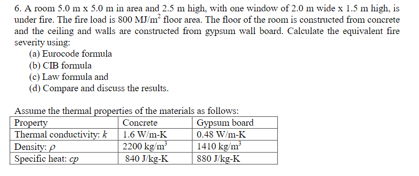 A room 5 . 0 m x 5 . 0 m in area and 2 . 5 m