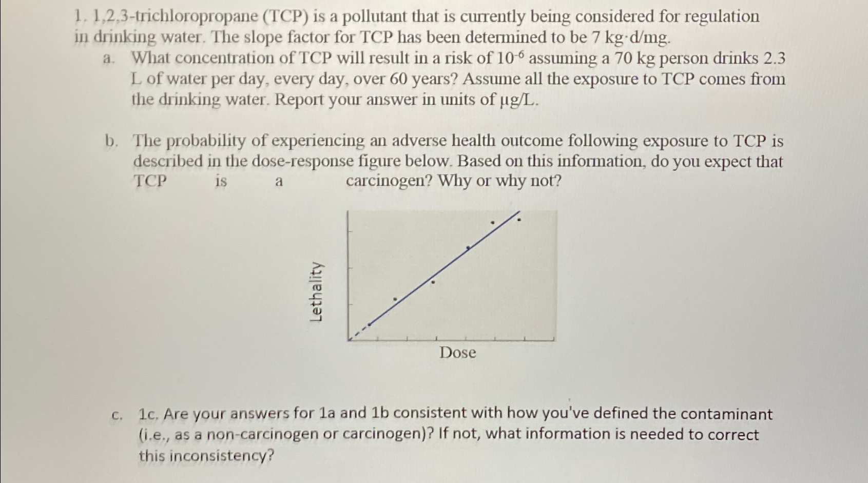1 , 2 , 3 - trichloropropane ( TCP ) is a