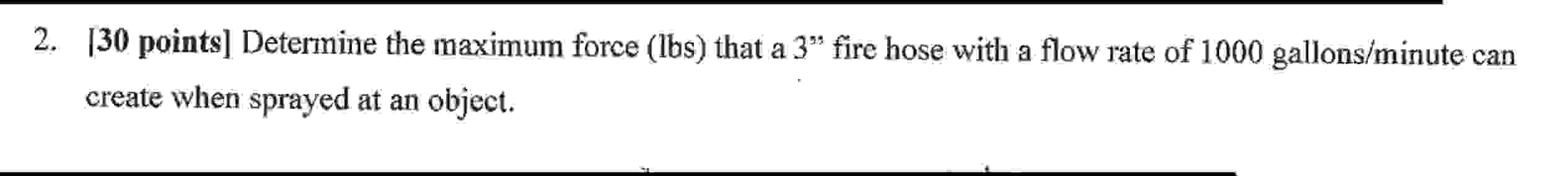 Determine the maximum force ( lbs ) that a 3 "