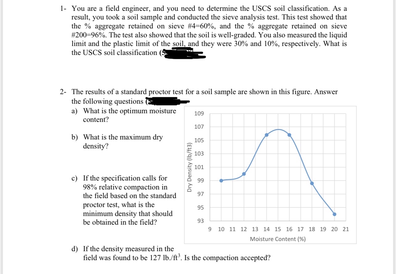 1 - You are a field engineer, and you need to