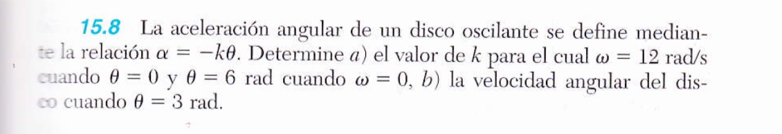 1 5 . 8 La aceleraci n angular de un disco