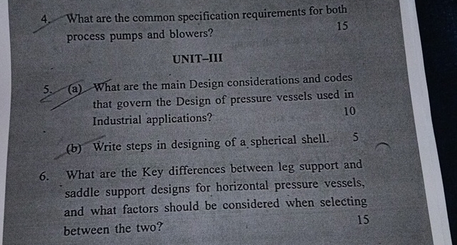 ( a ) What are the common specification