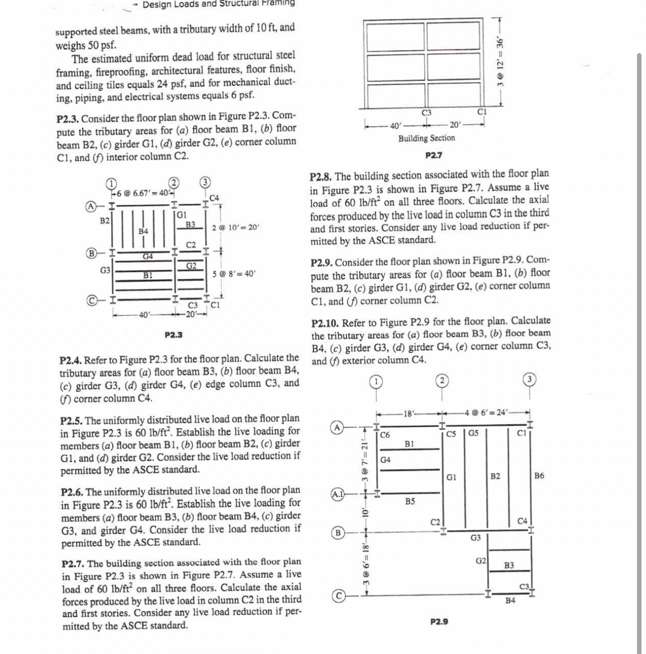 Design Loads and Structural - raming supported