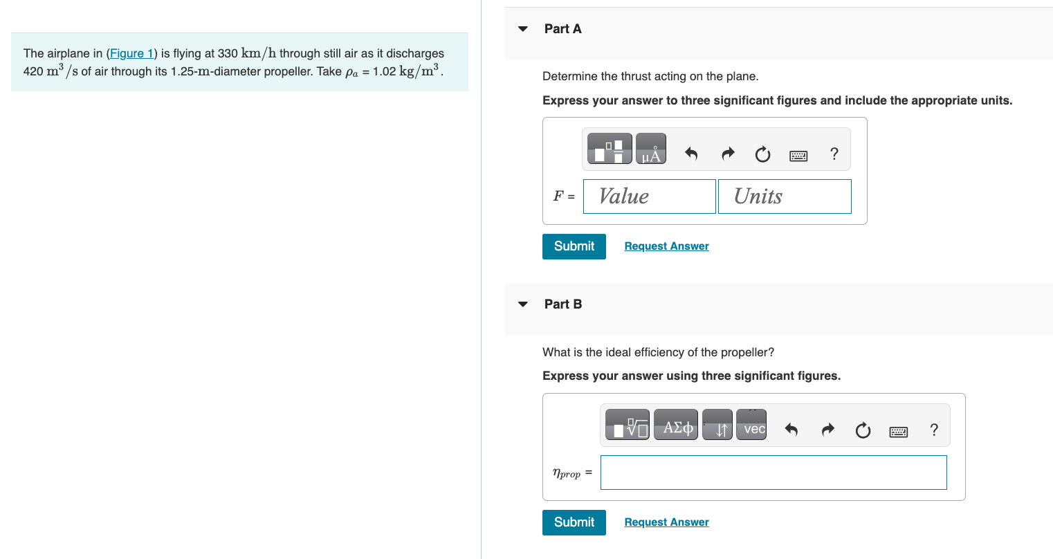 The airplane in ( Figure 1 ) is flying at 3 3 0 k