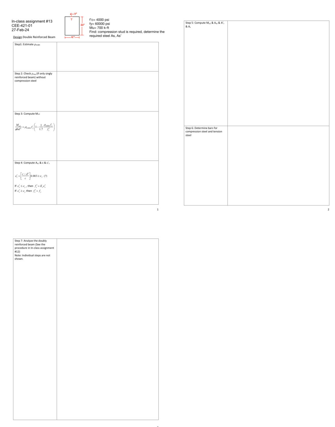 Compression stud is required to determine the