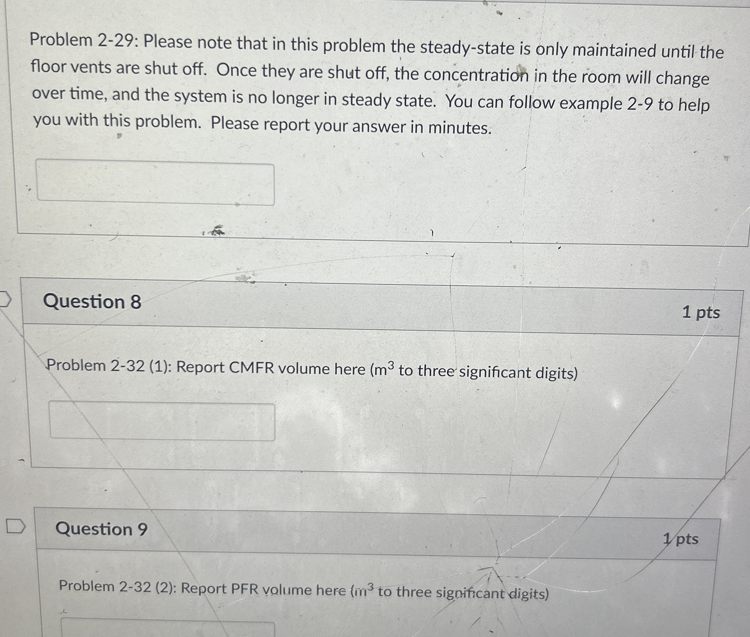 Problem 2 - 2 9 : Please note that in this