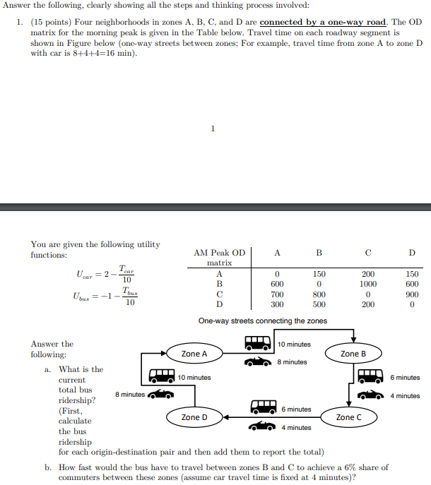 Answer the following, clearly showing all the