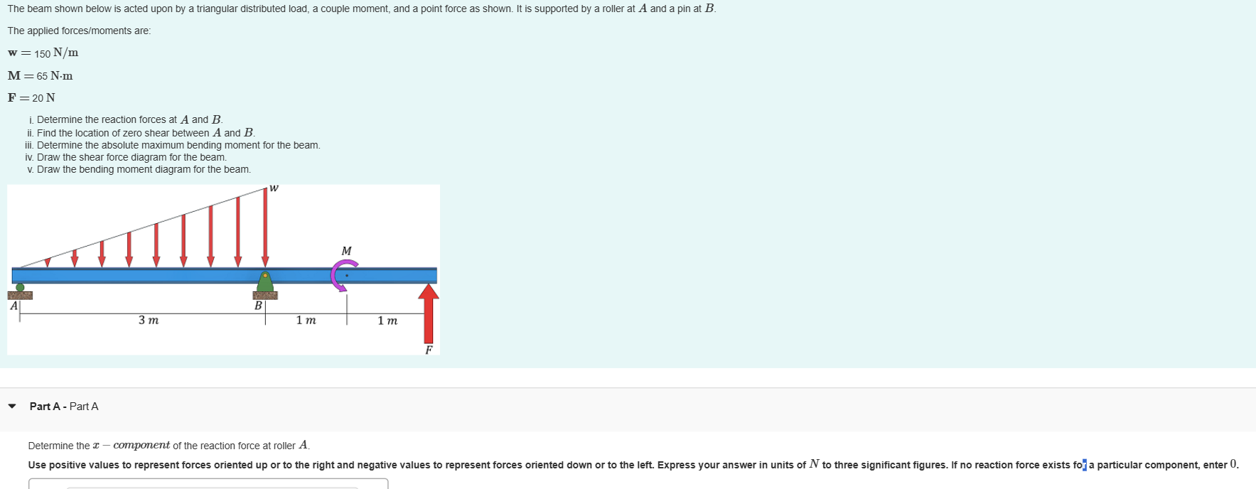 pls answer urgently Part A - Part A Determine the