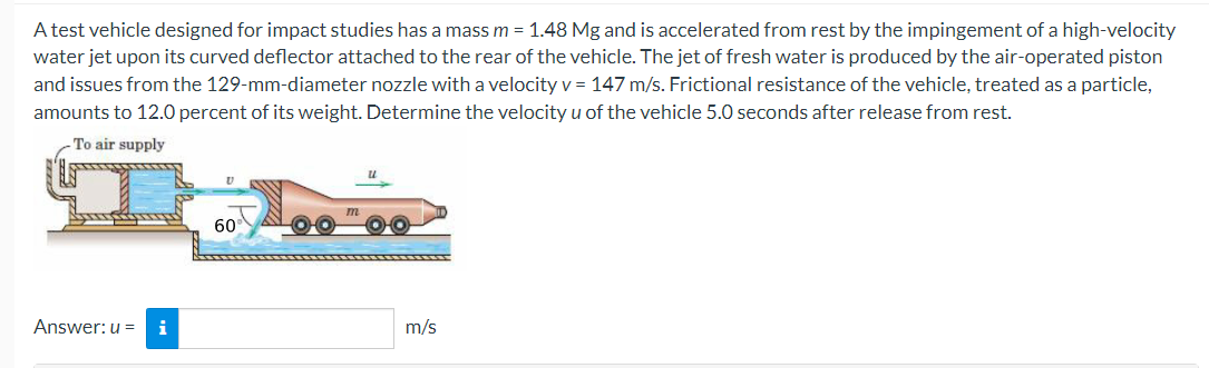 A test vehicle designed for impact studies has a