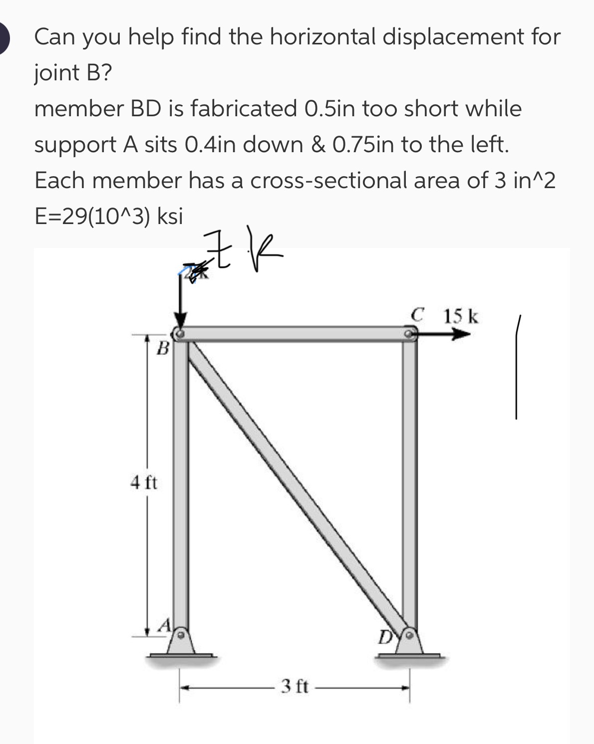 Draw the influence lines for: reactions ( a ) B y