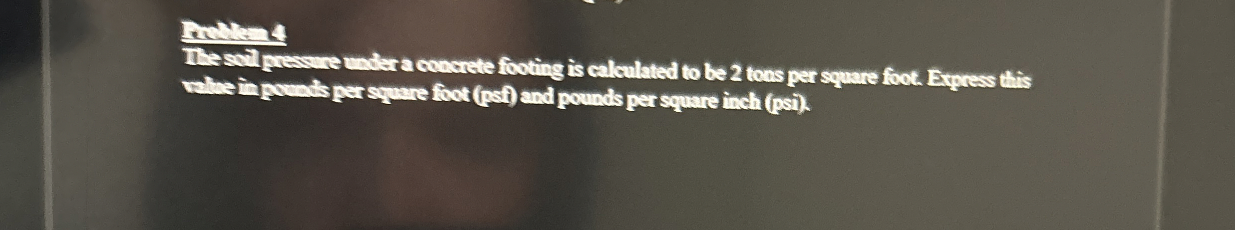 fectiant The scipressere unira a concute footing