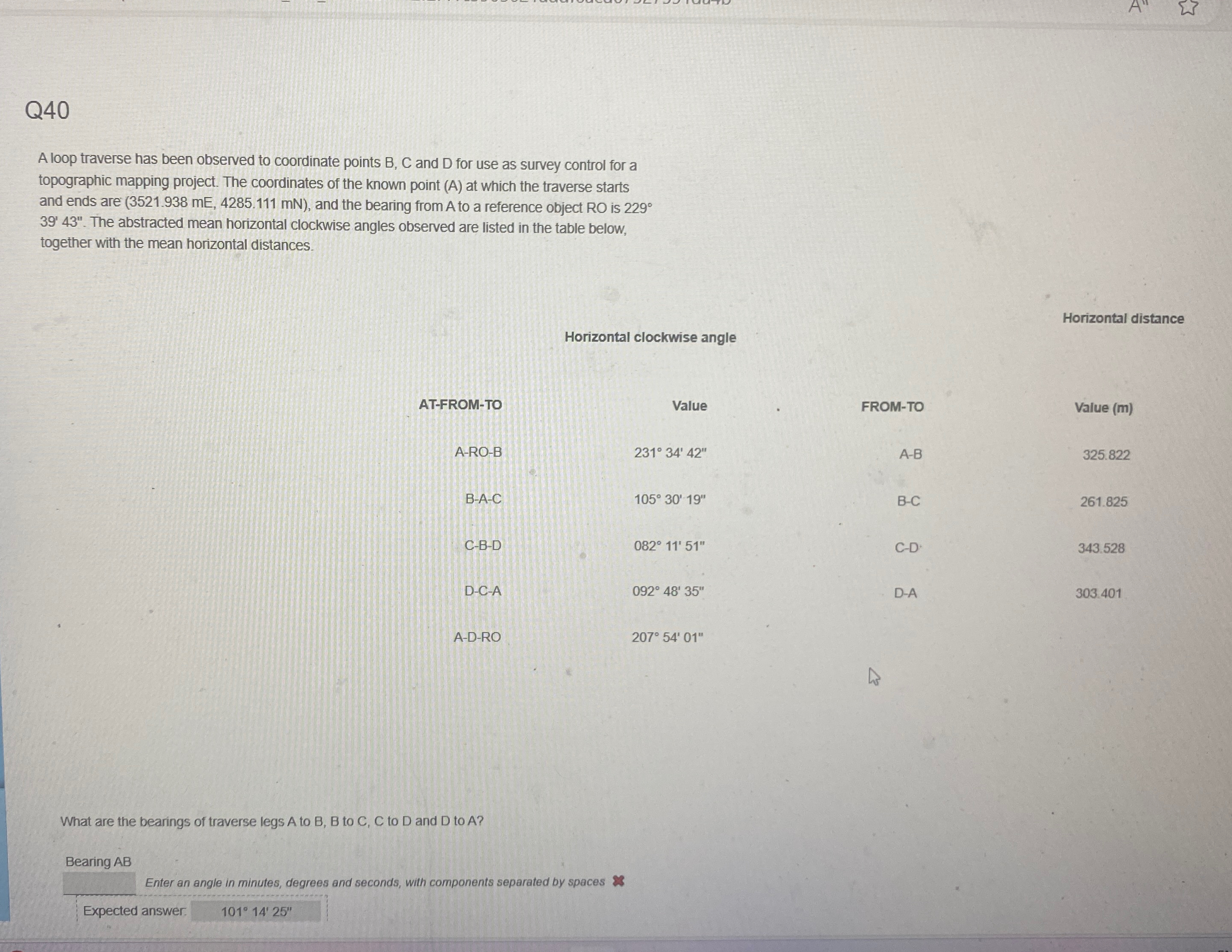 Q 4 0 [ Please show full workings for this