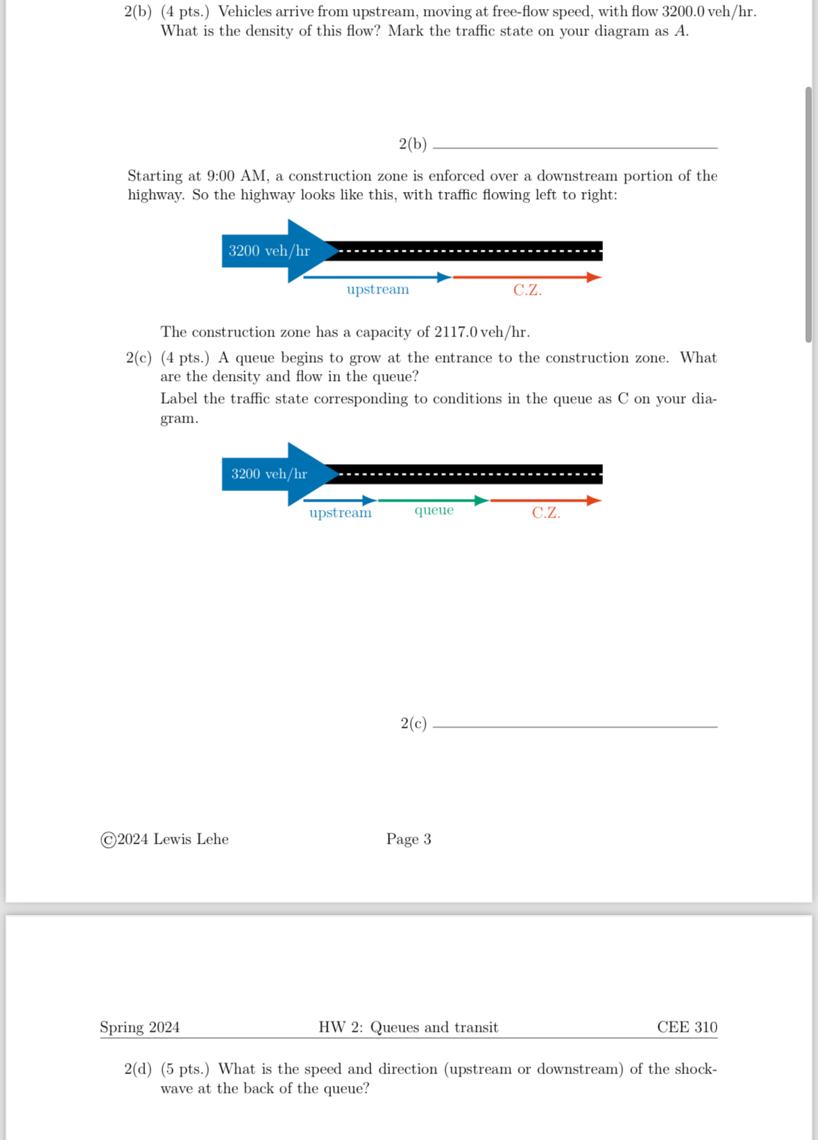 Please do 2 b , 2 c , and 2 d please